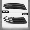 Set of Two Front Lower Bumper Fog Light Covers for For A7 2011-2014 OEM 4G8807681 4G8807682 Plastic Automotive Parts