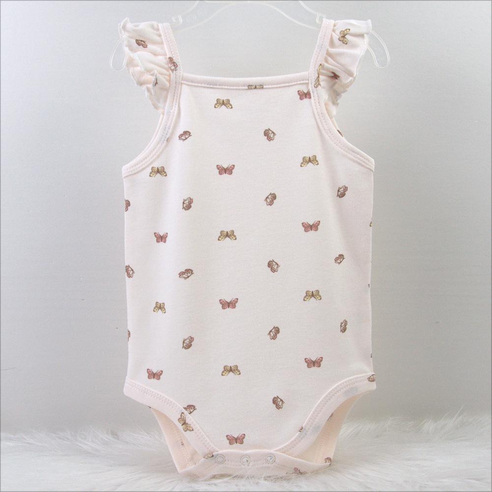 Newborn Cotton Triangle Baby Bodysuits for Crawling