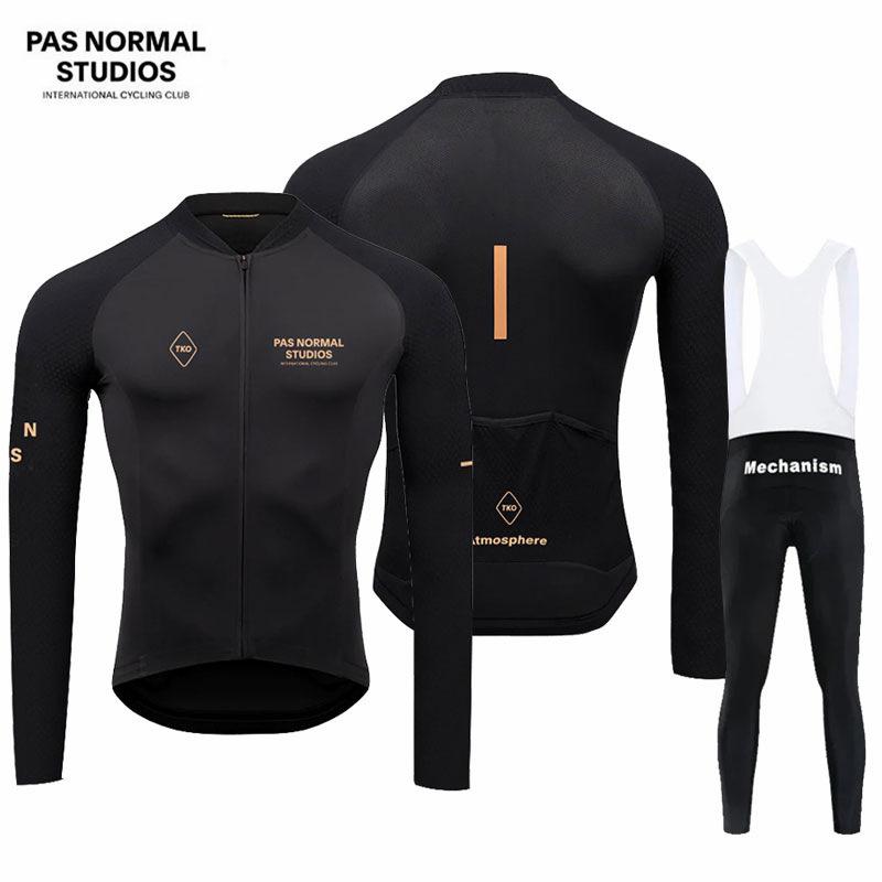 Cross-border Special PAS Long-sleeved Cycling Clothes Spring and Autumn Quick-drying Breathable Road Bike Clothes Mountain Bike Clothes Men's PNS