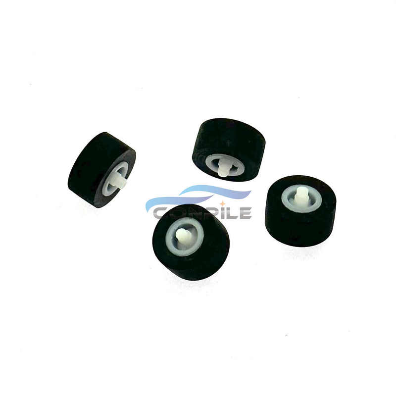 4pcs Pinch Roller 12X6x2mm for JVC 218 254 354 318 718 cassette deck tape Recorder