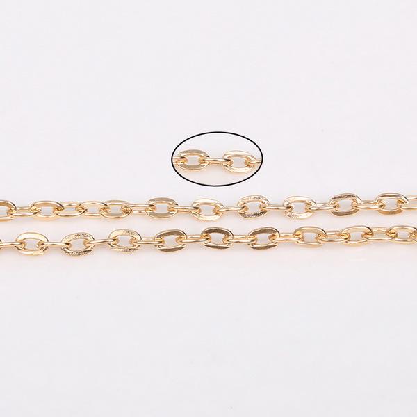 Handmade 5m Pearl Earrings DIY Accessory Chain with O-Rings and Extender