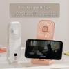Portable Foldable Neck-Hanging Handheld Desktop Multi-Function Power Bank Fan - Compact and Customizable Gift Item