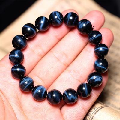 Charm 1PC Women Elegant Bracelet 6MM 10mm Suitable for Casual Wear Men Gifting Gift Uneven Natural Blue Tiger Eye Stone Brightness