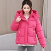 Hooded Warm Cotton-padded Jacket Thickened Cotton-padded Jacket Trendy Winter Fashion New Short Cotton-padded Women