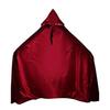 Women Halloween Solid Color Cape Long Cloak Cosplay Party Costume Casual Gothic Stage Dress Up Cape For Festival