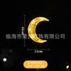 LED Christmas Decorative Suction Cup Lights Snowman Tree Star Curtain Battery Operated Holiday Lighting Set