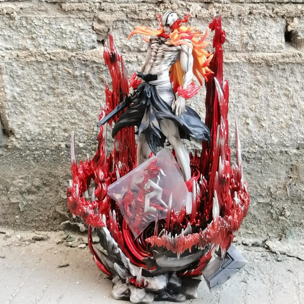 LATEST BLEACH Figure Ulquiorra Cifer Kurosaki Ichigo Japanese Animation POLYVINYL CHLORIDE Action Figure Plaything GK Game Statue Collector-Worthy