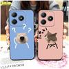 Waterproof Fashion Design Phone Case For Realme C63 4G/C61 4G Couple Shockproof TPU Soft case Dirt-resistant Cute