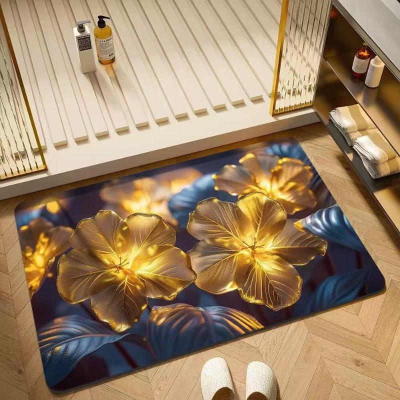 Bathroom absorbent diatom mud toilet doormat toilet toilet floor mat toilet carpet