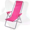 Plastic CSimulation Leisure Chair Safe Mini Deckchair Toys Non-Toxic Home Decor Crafts Odorless Foldable Doll House Accessories