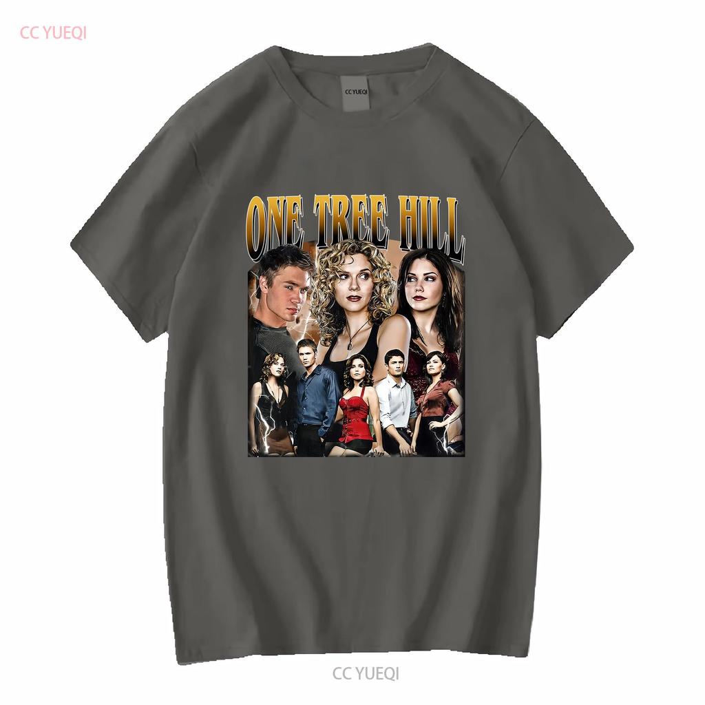 Limitiertes One Tree Hill Vintage T-Shirt für Damen und Herren, lang- oder kurzärmelig, Vintage-Waschung, atmungsaktiv, bequem, vielseitig