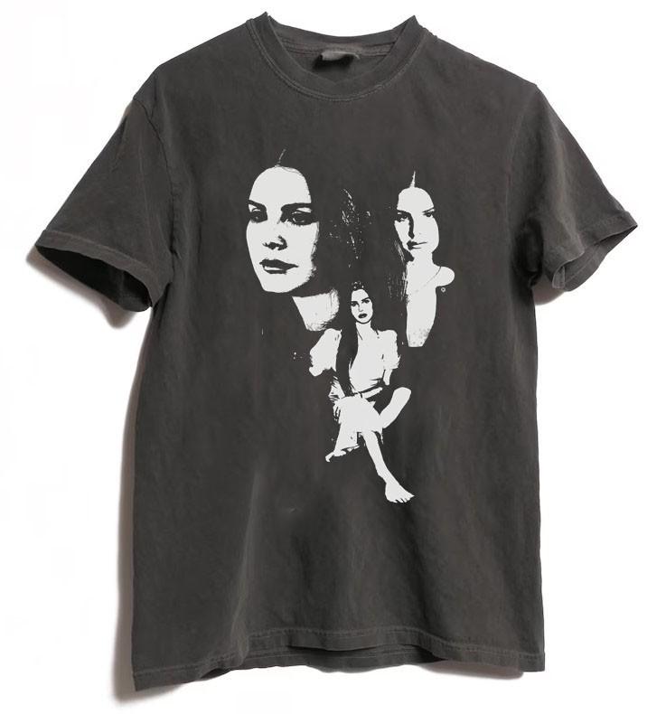 Lana Del Rey vtg classic style charcoal short sleeve tshirt QT8114 Unisex T-Shirt