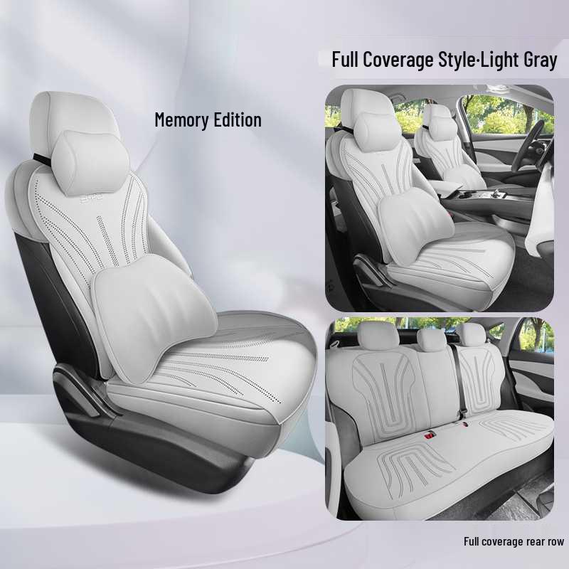 Funda de Cojín de Asiento de Ante para BYD Sea Lion 05EV - Ajuste Universal para las Cuatro Estaciones