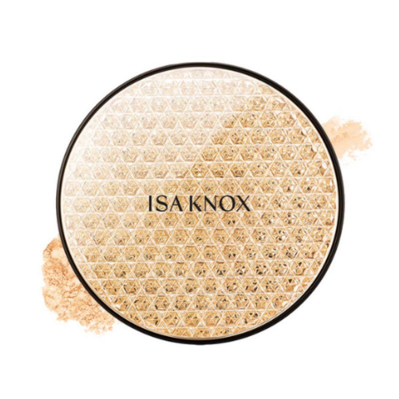 ISA KNOX Cover Supreme Rich Essence Skin Cover Pact Foundation SPF Korean Cushion Pact 10g No.21 Light Beige