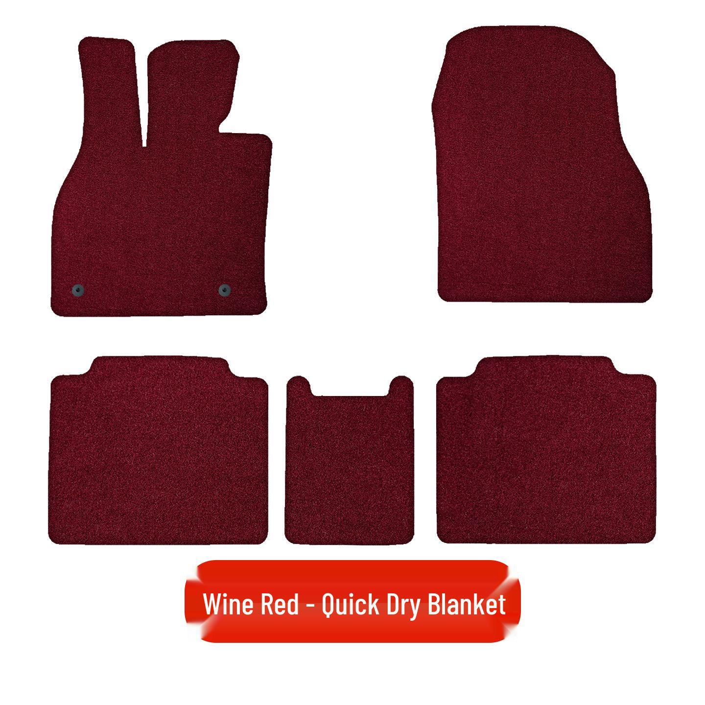 Toyota Yaris Car Floor Mats - Quick-Drying Interior Protection Blanket, Set of 4.