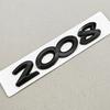 Older 3D ABS Car Letters Logo 2008 3008 Rear Trunk Badge For Peugeot 2008 3008 Sticker Emblem Replace Exterior AccessoriesI