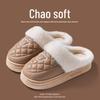 2025 New Waterproof Cotton Slippers for Men & Women - Cozy, Non-slip, Thick Sole, Closed Toe for Indoor/Outdoor Use