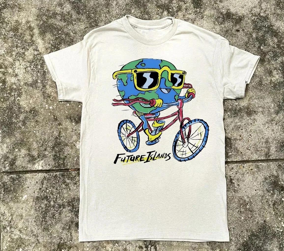 Future Islands White Cotton Shirt Full size S-5XL XL