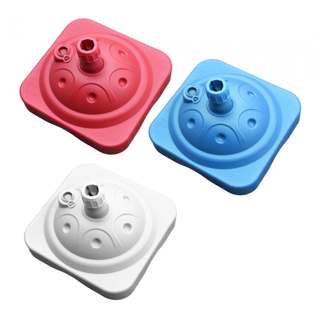 Base per Ombrellone Riempibile d'Acqua Base per Ombrellone da Giardino Quadrata Stabile Supporto per Ombrellone Ombrellone