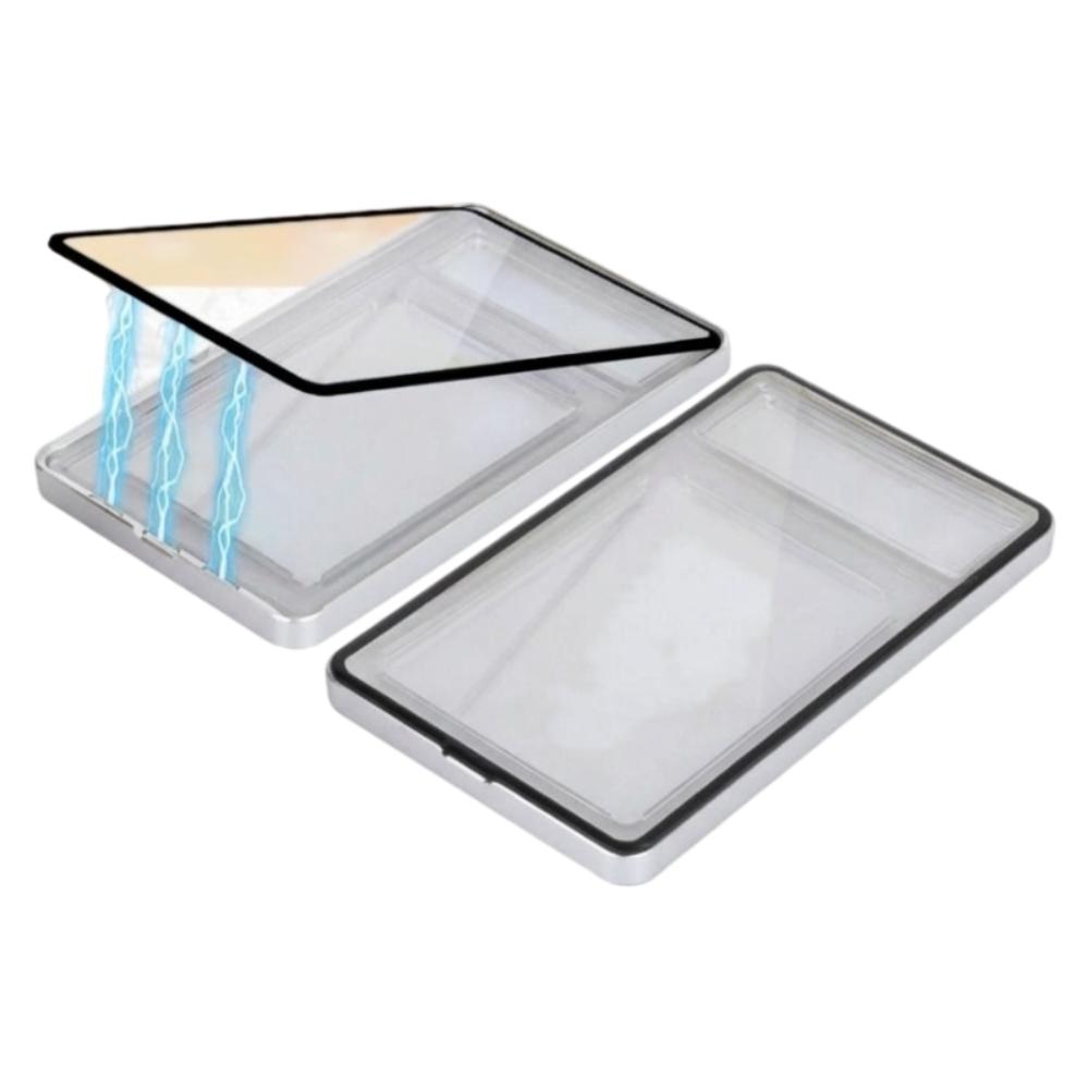 Sliding Style 35PT /CGC Graded Cards Protector Aluminium Frame Transparent Card Protective Case UV Protection Double-sided Glass