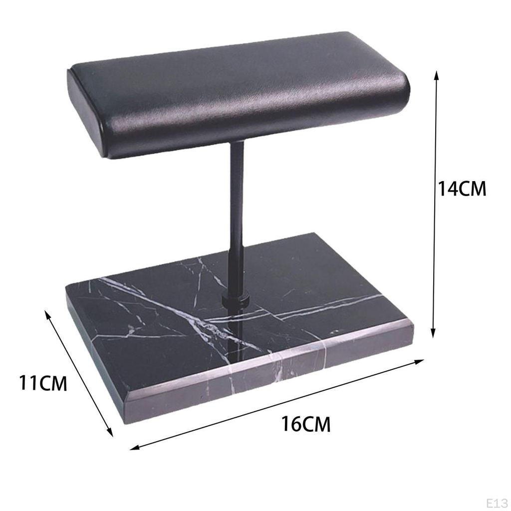 Elegant Watch Holder with Marble Base for Jewelry Organization