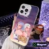 Zodiac Sign Gemini Phone Case for iPhone 17 16 15 14 13 12 11 X XR XS Air Pro Max Plus Colorful Silver MagSafe Cover