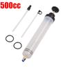 500 Ml Manual Car Oil Pump Fluid Extractor Transfer Squirt Bottles