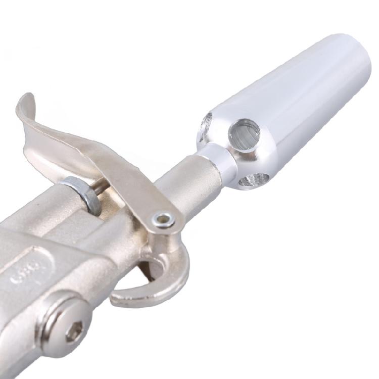 Luftblaspistolen aus Aluminiumlegierung mit Kupferdüse, 11 cm Stahlverlängerung und Schnellkupplungen für einfache Handhabung