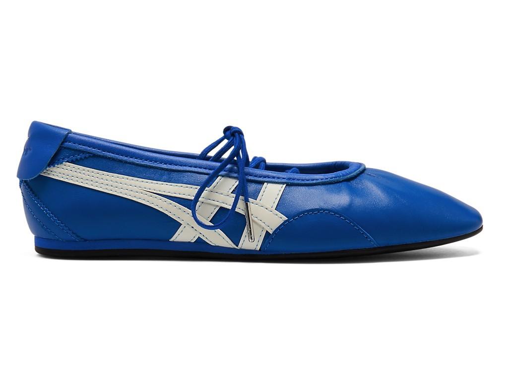 1182A704-400 Onitsuka Tiger Donna Gymnarina Blu Scintillante/Crema (Da donna)