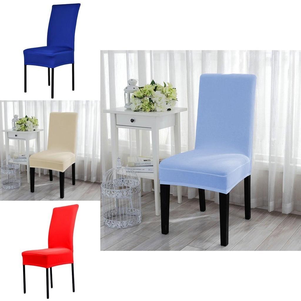 Premium Stretch Spandex Dining Room Chair Cover For Elegant Furniture Decor
