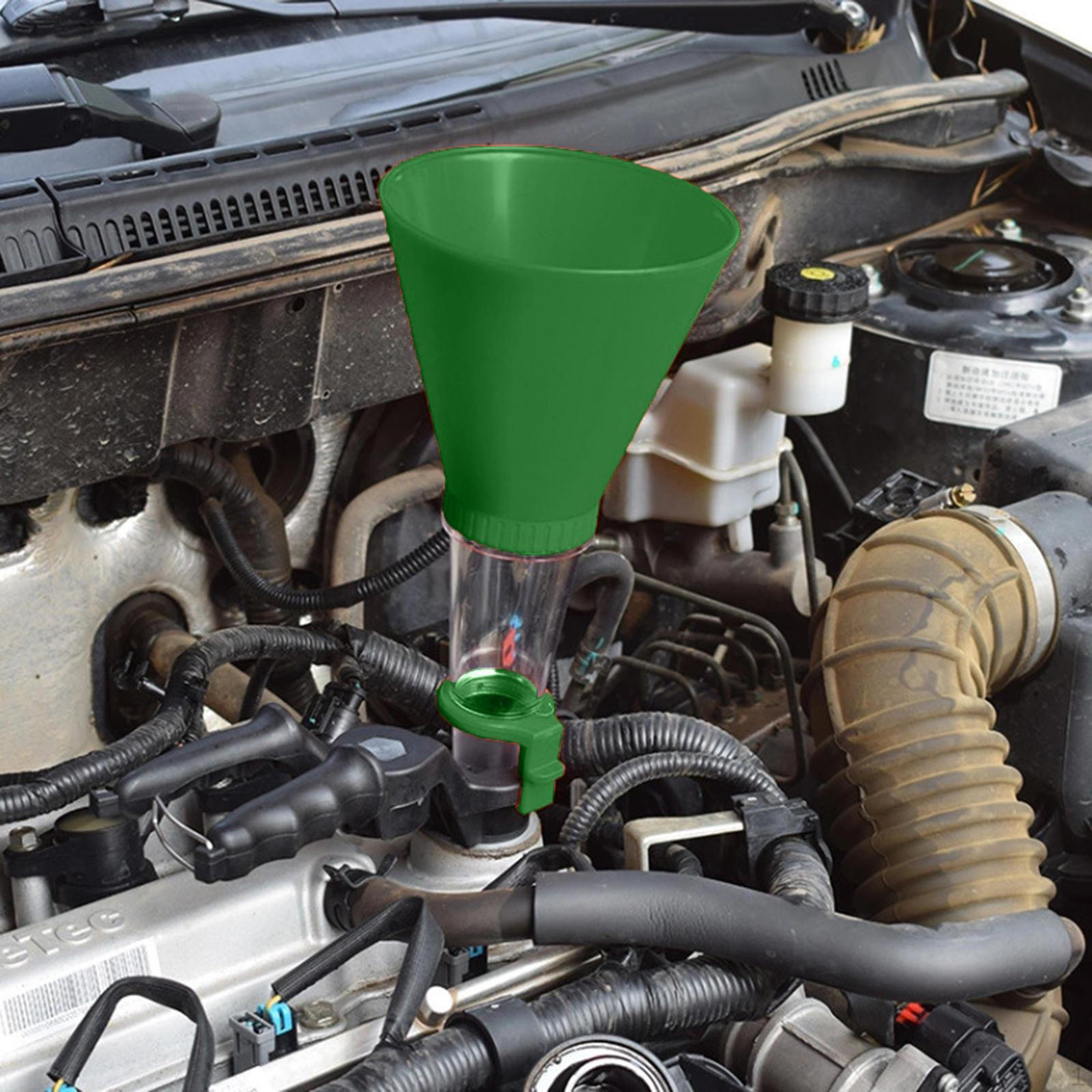 

Воронка для моторного масла, простая в использовании, анти-утечка для автомобилей, грузовиков, автомобилей с регулируемым фиксированным