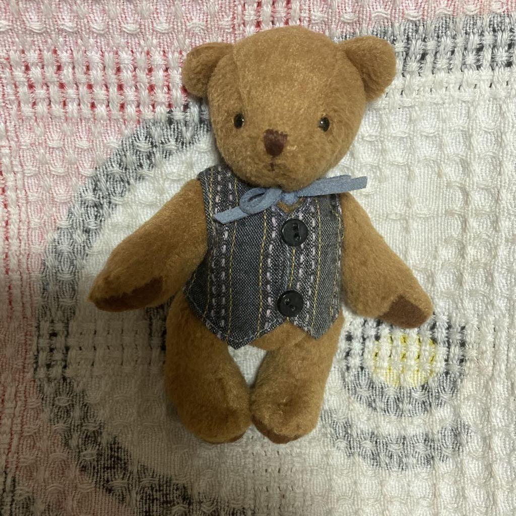 [USED] Sun Arrow small teddy bear plush toy, used