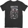 Dying Fetus Music Unisex Střih pro Muže a Ženy Kvalitní Bavlněné Tričko Černé