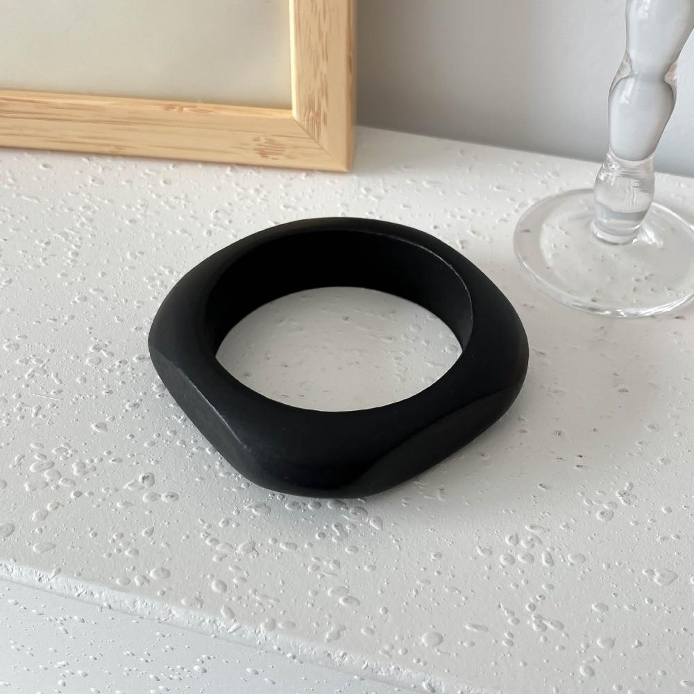 

Thick Wood Bangles Geometric Wooden Bangles New Round Bracelets Women Jewelry Style 02