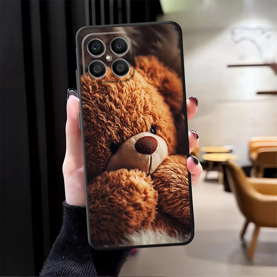 Funda Phone Cover Case for Honor Magic5Lite X9a X7 70 X6 200 400 Lite X5b 90 X8 8X Simple Bear