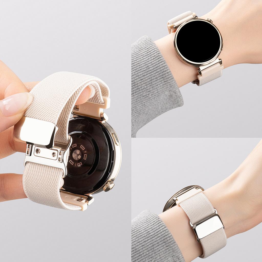 18/20/22mm Atmungsaktives Verstellbares Geflochtenes Armband für Garmin Fenix 7/6/5 Pro/Forerunner 265/255/Venu 4/3/2 Ersatz-Uhrenband