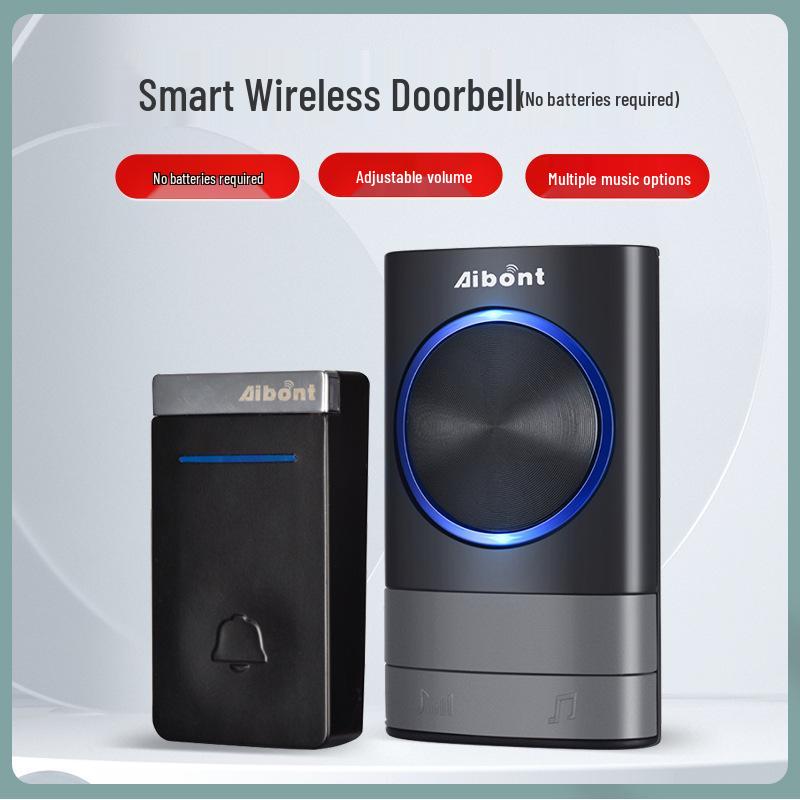 Battery-Free Wireless Long-Distance Smart Home Doorbell 80 sets/box