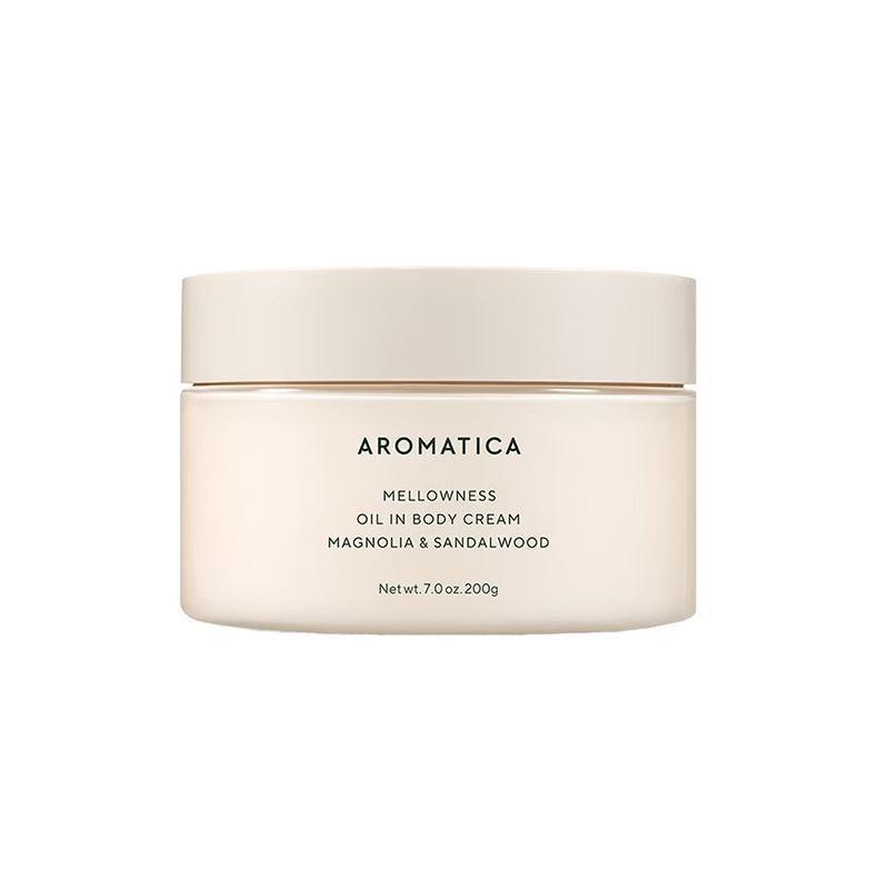 

[AROMATICA] Mellowness Oil In Body Cream Magnolia & Sandalwood 200g