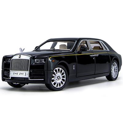 1/24 Rolls Royce Phantom Mansory Voiture en Alliage Moulée sous Pression et Véhicules Jouets Modèle de Voiture Son et Lumière Voiture à Rétrofriction Jouets pour Enfants Cadeaux