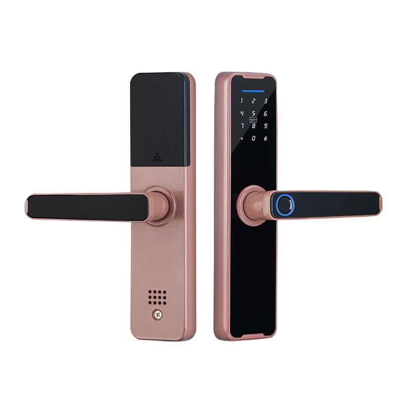 Smart Electronic Fingerprint and Password Lock for Interior Doors: Ideal for Bedrooms, Home Offices, Apartments, and More.