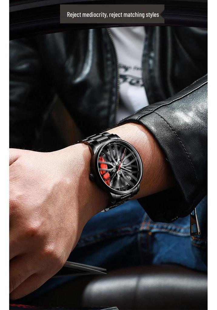 SVJ Men's Quartz Watches - Forged Hollow Design, Hot Selling Hydraulic Model.