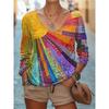 JPNTKY Women's Fashion Casual Long Sleeve V Neck Blouses & Shirts