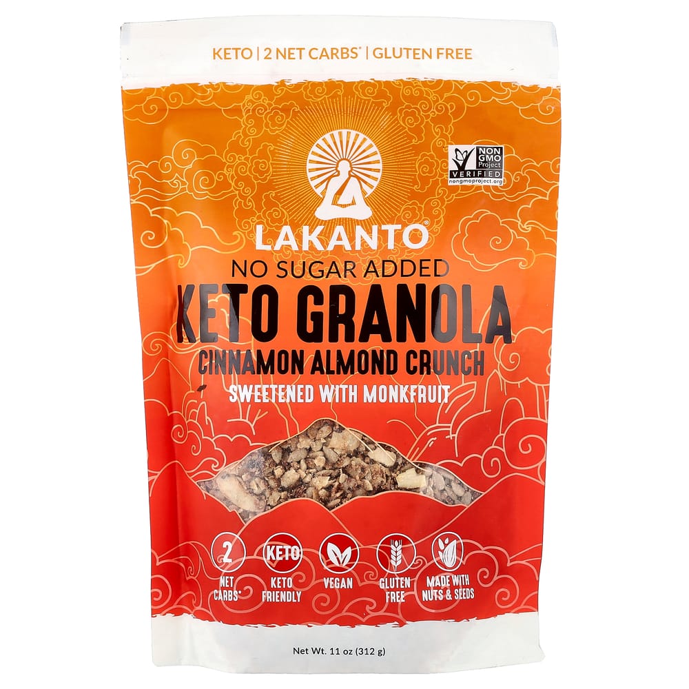 Lakanto Keto Granola Cinnamon Almond Crunch 312g (11oz) 312g - 1 ea