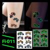 Ricaron 2025 Waterproof Luminous Racing Motorcycle & Car Tattoo Stickers