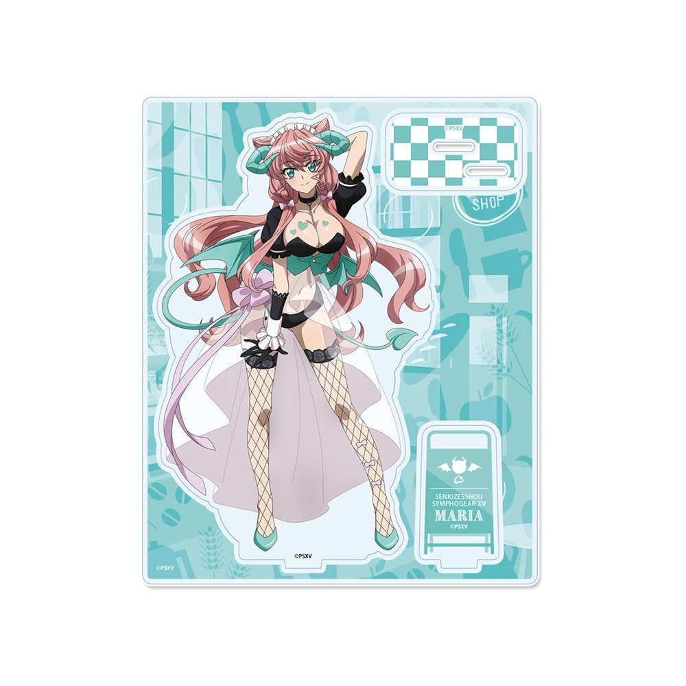 

Сезонные растения Senki Zessho Symphogear XV Оригинальная акриловая подставка Cadenzavna Маленькая официантка-дьяволица 160 мм x 130 мм Акрил [Мария Ив] Прибл.