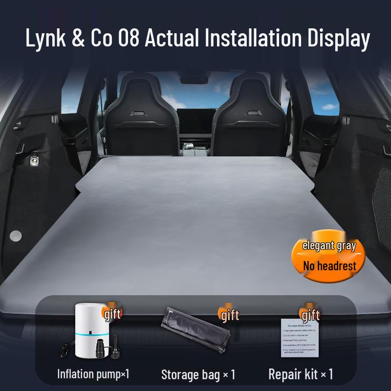 Lynk & Co 08 Auto aufblasbare Matratze: Kofferraum-Isomatte & Rücksitz-Luftkissen