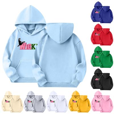Children's Hoodie Boys And Girls Fashion Printed Long-sleeved Hooded Pocket Hoodie