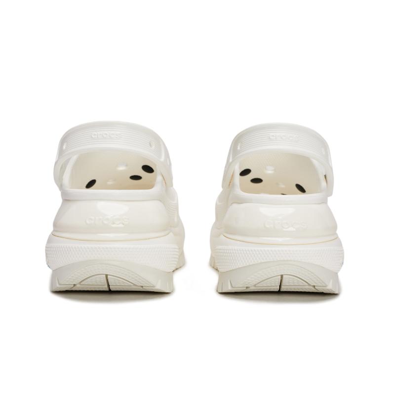 Crocs Mega Crush Clog EVA REGO Hot Dog Dream Castle Hand-painted Graffiti Castle Dopamine Hole Shoes Unisex White