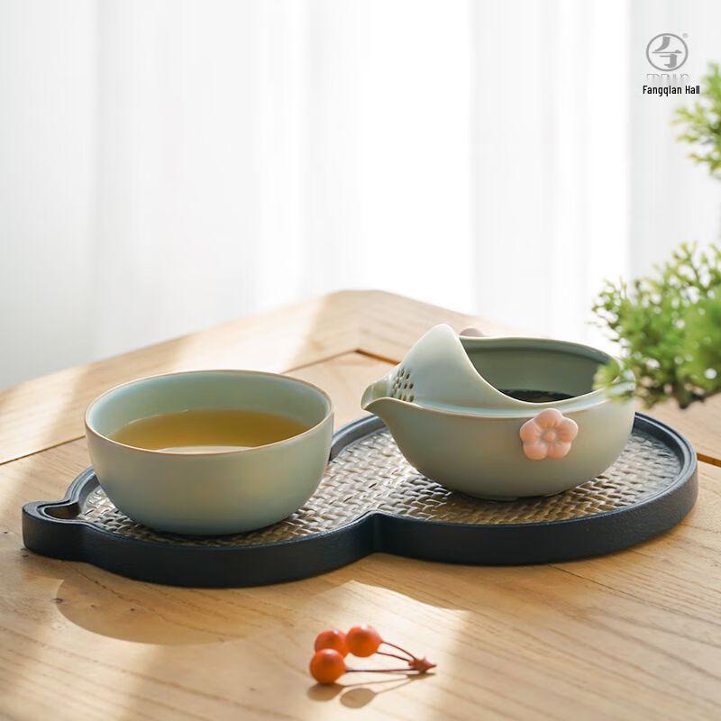 Wanqiantang Plum Blossom Travel Kung Fu Tea Set