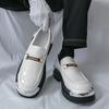 Fashion Classic Fashionable Height-increasing Loafers Casual Comfortable Thick-soled Anti-slip Busines Brand Shoes Gentleman's Shoes Men